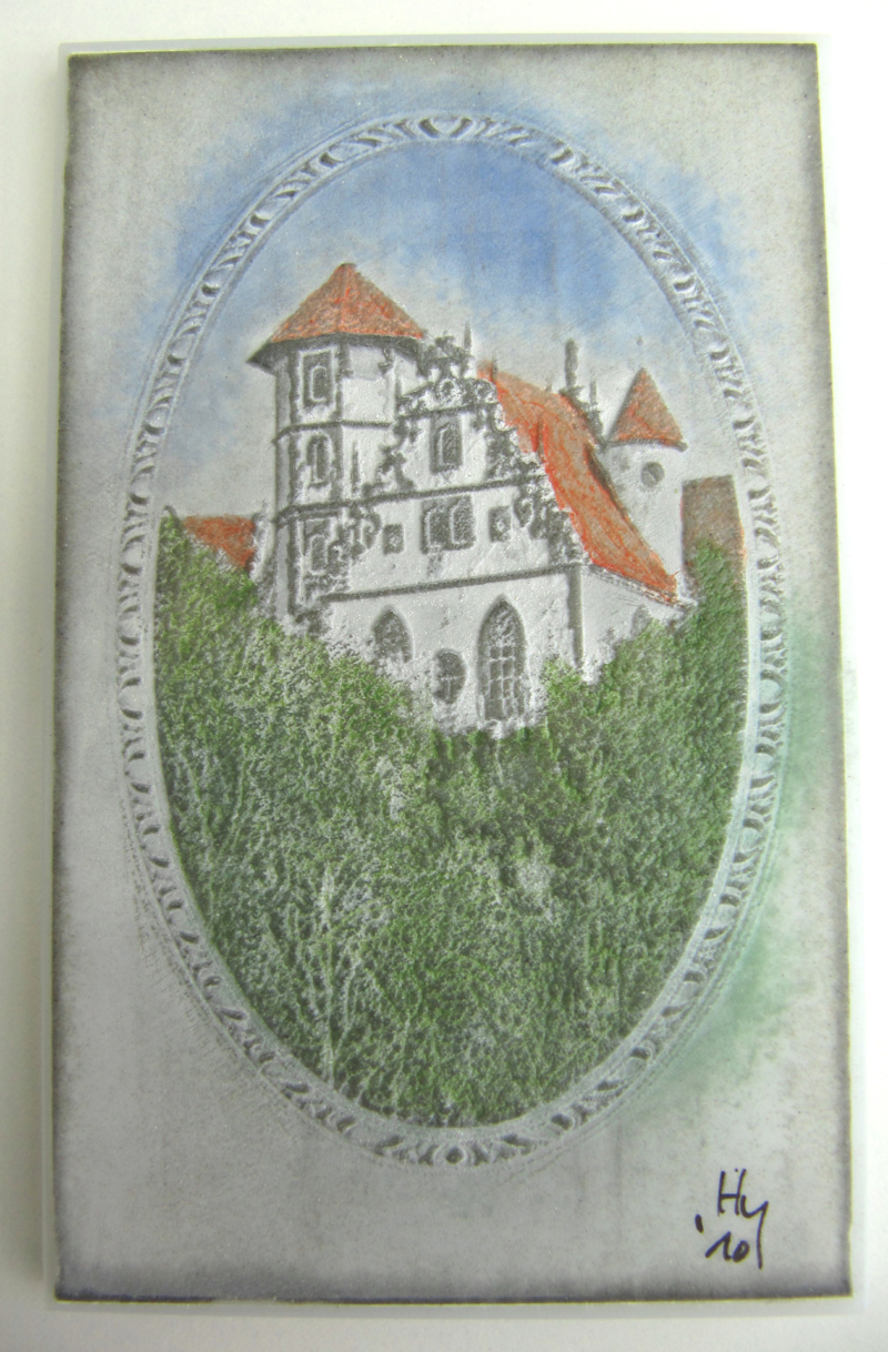 44 Schloss Liebenstein, 13,5 x 8,5 cm, 2010
