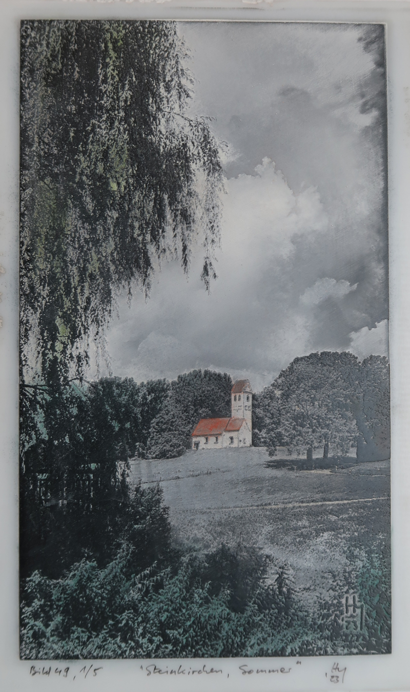 D 01 Steinkirchen, Sommer, 40 x 26cm, 2023